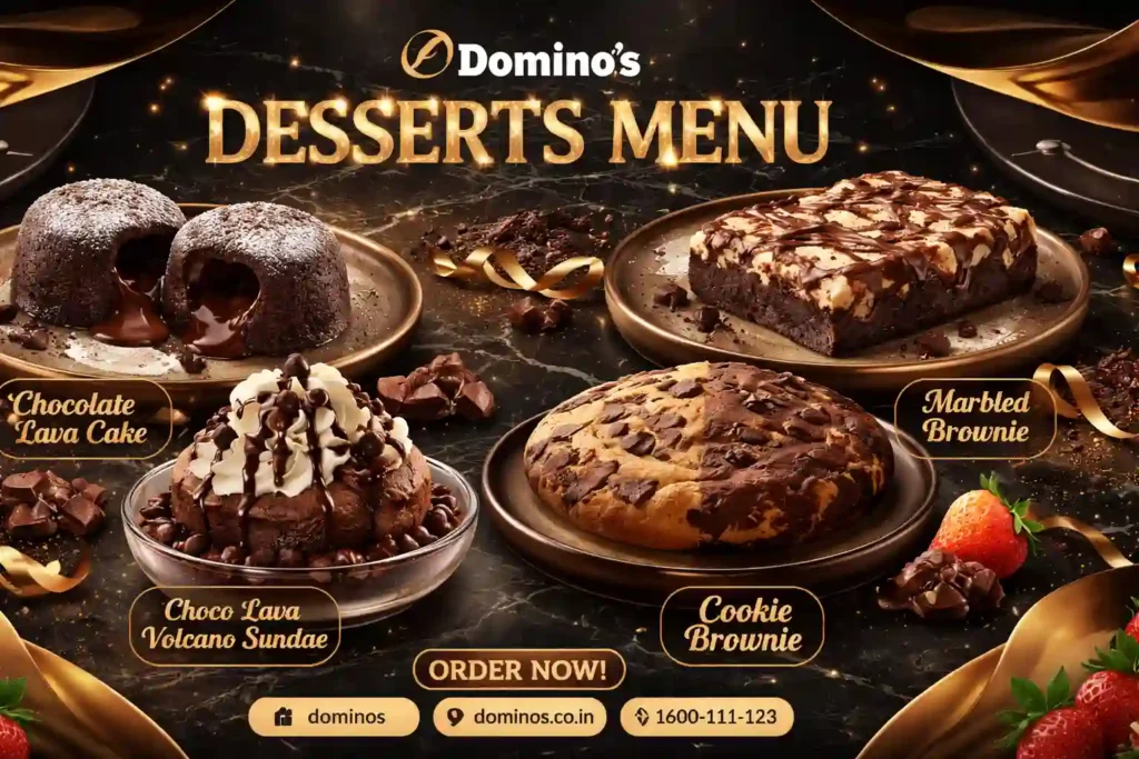 Domino's Desserts Menu
