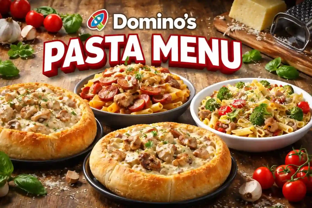 Domino's Pasta Menu