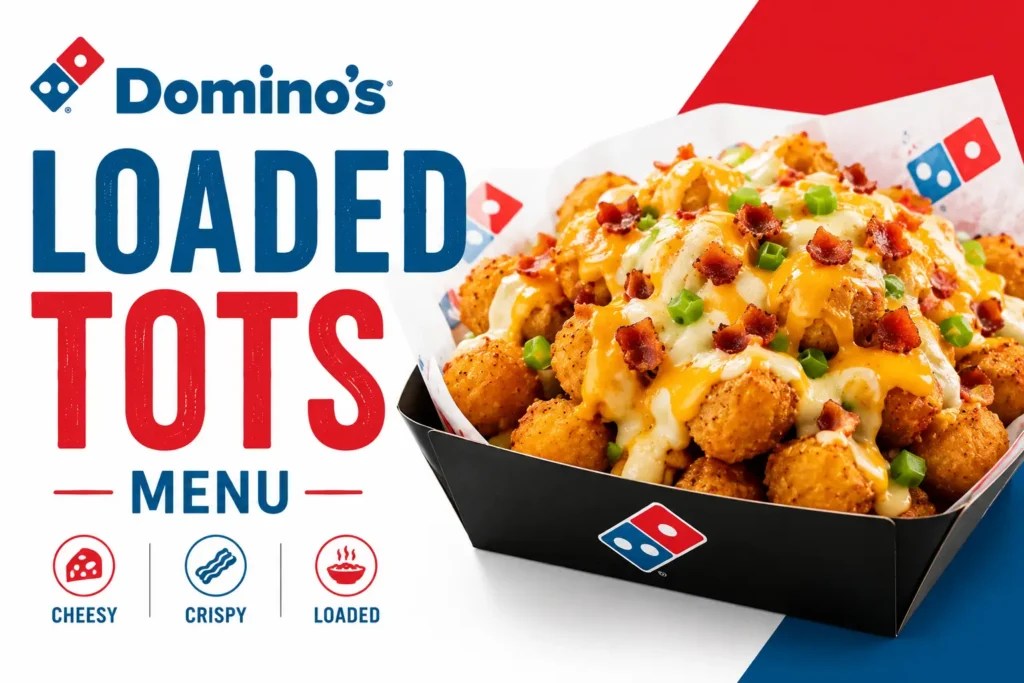 Domino's loaded tots menu