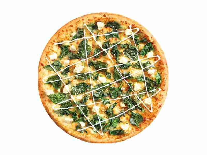 domino's Spinach & Feta pizza