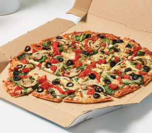 domino's Pacific Veggie pizza picture